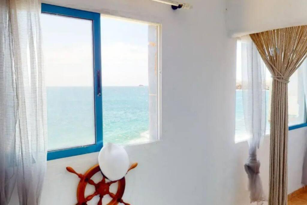 Villa La Casa Con Terraza Privada Sobre El Mar à Telde Extérieur photo